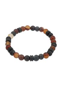 s.Oliver Armband met agaat jongens sieraden bruin