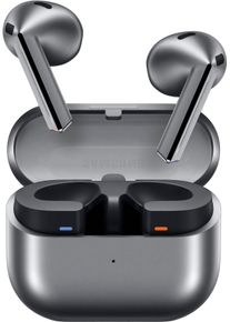 Samsung Draadloze in-ear hoofdtelefoon Galaxy Buds3 SM-R530 360°-audio, 24bit hi-fi-geluid, ip57 oordopjes zilver(kleur)