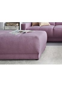 DOMO collection Hocker AVA hockers maat Fijne structuurstof paars