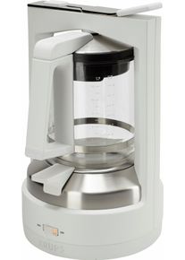 Krups Filterkoffieapparaat KM4682 T 8.2, 1 l, met drukbrouwsysteem filter koffiezetapparaten wit
