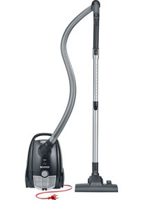 Severin Stofzuiger BC 7030 stofzuiger met stofzak stofzuigers met zak zwart