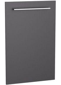 Kochstation Voorzetdeur KS-Bern2 Breedte 45 cm, incl. grepen (1-delig) accessoires grijs