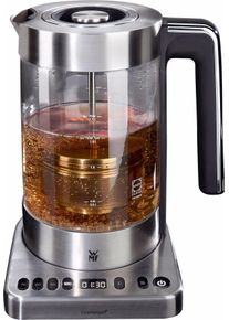 WMF Water en thee koker LONO Tee glazen waterkokers zilver(kleur)