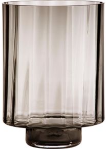 Gilde Windlicht Novus Kaarsenhouder van glas (1 stuk) kaarsenhouders maat - bruin