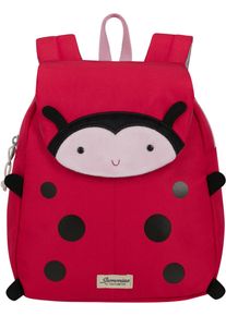 Samsonite Kinderrugzak Happy Sammies ECO, S, Ladybug Lally Kindertuin rugzak, kinder vrijetijds rugzak, kinder-backpack kinderen rugzakken maat - rood