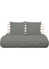 KARUP Slaapbank Shinsano bruin, slaapbanken, 140 cm