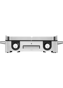 WMF Tafelgrill Lono Master Grill, afzonderlijk instelbare platen, variabele temperaturen geschikt voor buiten, wind-/spatbescherming,