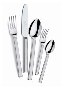 Picard & Wielpütz Solingen Bestekset Villago gematteerd (set, 24-delig) besteksets zilver(kleur)