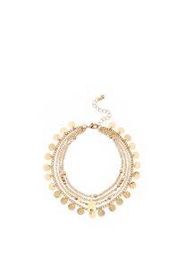 Lascana Enkelkettinkje met hanger Boho Layer Look Meerdere rij voetketting, voetketting set, voetkettinkje met hanger dames enkelkettinkjes