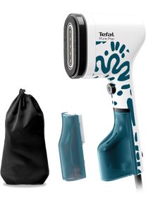 Tefal Stoomborstel DT2040 Pure Pop Home & Travel 20 g/min., korte 15 sec. opwarmtijd, omkeerbaar pad-systeem, 1300 watt accessoires blauw