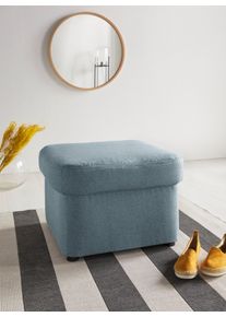 DOMO collection Hocker Papenburg in vele kleuren hockers maat Geweven stof blauw