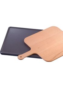 Siemens Baksteen HZ327000 met houten spatel accessoires zwart