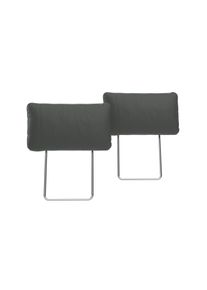 Places of Style Hoofdsteun Costello, B: 48 cm Set: 2 stuks, passend bij de serie (2 stuks) grijs, toebehoren voor banken, 48 cm