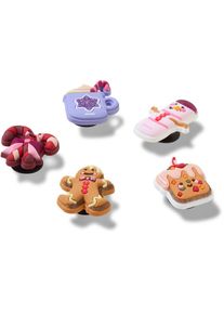 Crocs Schoenbutton Jibbitz™ Cute Winter Foods (set, 5-delig, Geen speelgoed. Niet geschikt voor kinderen jonger dan 3 jaar) jongens clogs multicolor