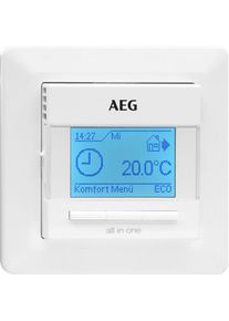 Stiebel-Eltron Kamerthermostaat RTU-TC elektronische kamertemperatuurregelaar tuin & klussen wit