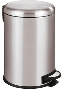 Wenko Vuilnisemmer Leman 20 liter inhoud pedaalemmers zilver(kleur)