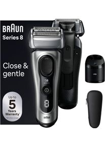 Braun Elektrisch scheerapparaat Series 8 8567cc scheersets zilver(kleur)
