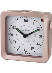 Atrium Radiografische wekker A660-17 Kwartswekker, slaapkamer, snooze, lichtwijzers wekkers roze