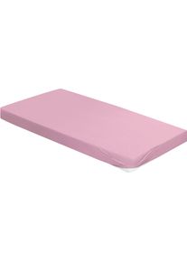 Irisette Hoeslaken Jupiter 8 van katoen, voor matrassen tot 25 cm hoogte, laken, hoeslaken (1 stuk) hoeslakens paars