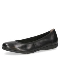 Caprice Ballerina's , zakelijke schoen, flats, comfortabele schoen, instapschoen in comfortabele vorm dames klassieke ballerina's maat 37 zwart