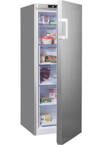 Amica Vrieskast GSN 324 160 E No Frost, Holiday-schakeling, inverter compressor diepvrieskasten zilver(kleur)