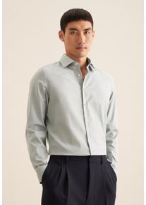 Seidensticker Businessoverhemd Slim 1/1 Kent kraag structuur heren overhemden maat S (38) groen