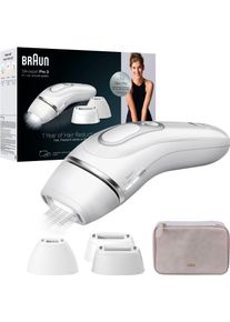 Braun IPL-ontharingsapparaat Silk·expert Pro 3 PL3230 3 opzetstukken, met opbergtas laser haarverwijderaars zilver(kleur)
