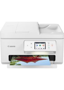 Canon All-in-oneprinter PIXMA TS7750i Compacte en snelle 3-in-1 inkjet-multifunctionele printer met ADF inkjetprinters wit