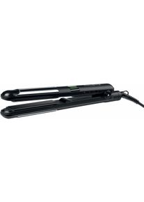 Rowenta Straightener SF4210 Liss & Curl Ionen-systeem, beweegbare keramiek-bladen, snelle opwarming straighteners zwart