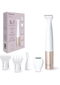 Panasonic Multifunctionele trimmer ES-WM31-P301 Veelzijdige opzetstukken, nat & droog, efficiënte & zachte scheerbeurt (set) baardtrimmers wit