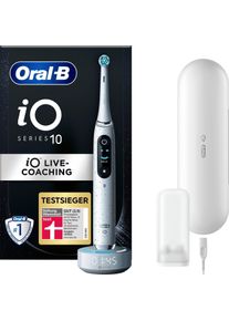 Oral-B Oral B Elektrische tandenborstel IO 10 Magnetische technologie, iOsense, 7 reinigingsstanden, kleurendisplay & oplaad-/reisetui mondverzorging wit