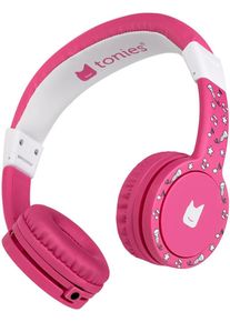 tonies Kinder koptelefoon Tonie-luisteraar (bedraad met 3,5mm jackaansluiting) alle koptelefoons roze