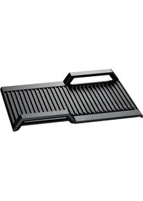 Bosch Grillplaat HEZ390522 voor samengevoegde flexzones bij inductiekookplaten accessoires zwart