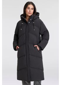 BOSS Orange Gewatteerde jas Paretto Premium Damesmode dames donsjassen maat 44 zwart