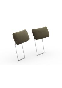 Sit & More sit&more Hoofdsteun Cadabra set van 2 (set) groen, toebehoren voor banken, 59 cm
