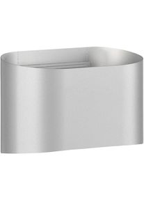 Honsel Leuchten Led-wandlamp Wal (1 stuk) wandlampen zilver(kleur)