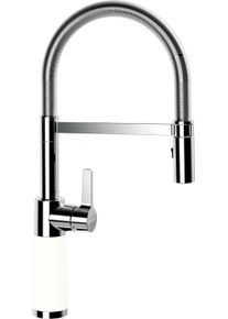 Schock Keukenkraan SC-550 Feestuitloop, straal-douche, terugstroombegrenzer, draaibereik 150&deg; keukenkranen maat - wit