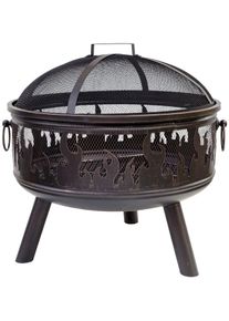 Buschbeck Vuurkorf Wildfire BxLxH: 61x61x61 cm tuin & klussen maat -