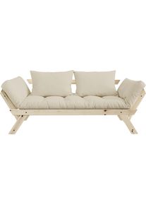 KARUP Slaapbank Bebop inclusief futonmatras beige, slaapbanken