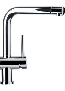 Schock Keukenkraan Piega Hogedruk, vaste uitloop, temperatuurbegrenzer, zwenkbereik 360&deg; keukenkranen zilver(kleur)