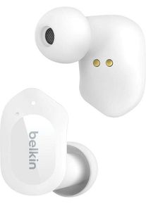 Belkin Draadloze hoofdtelefoon SOUNDFORM Play - True Wireless In-Ear koptelefoon oordopjes wit