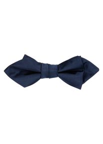 Seidensticker Vlinderdasje Zwarte roos Vlieg effen/uni heren stropdassen maat One Size blauw