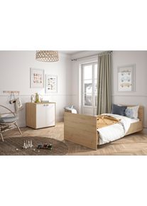 Gami Babymeubelset ARTHUR-BABYSET (set, 1-delig) ledikanten + commodesets wit