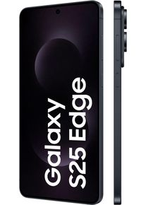 Samsung Smartphone Galaxy S25 Edge telefonie zwart