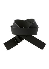 BOSS Leren riem Tion-Gum_Sz35 heren riemen maat 80 zwart