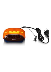 Lenco Wekkerradio ICR-210 FM-wekkerradio & wekkerradio kids wekkerradio's oranje