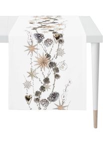 Apelt Tafelloper 6204 WINTERWERELD, kerstdecoratie, kerst (1 stuk) tafelkleden maat -