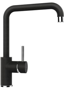 Schock Keukenkraan FONOS Vaste uitloop, temperatuurbegrenzer, zwenkbereik 360&deg; keukenkranen maat - zwart