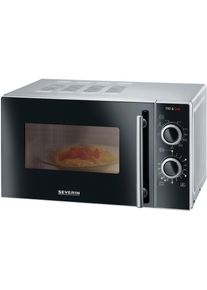 Severin Magnetron MW 7771 met grillfunctie 2-in-1 Magnetron en grill afzonderlijk en gecombineerd schakelbaar magnetrons zwart