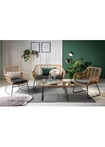 Inosign Zithoek Yaro voor indoor, terras, serre of tuin geschikt tuinsets grijs